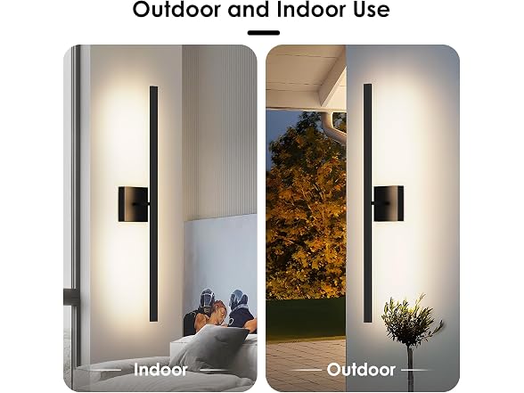 BesLowe 2-Pack 31.75in Wall Light