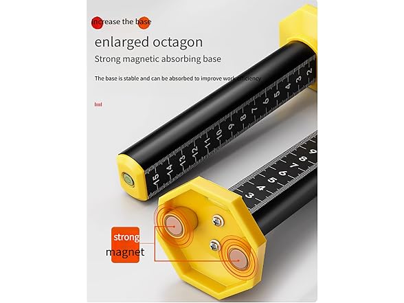 Generic CON-57 4Pcs Ceiling and Floor Tile Ruler