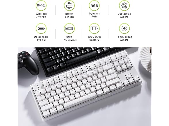 RK Sink87G Wireless TKL Mechanical Gaming Keyboard
