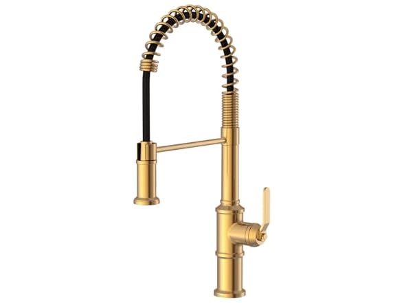 Gerber Kinzie Pre-Rinse Kitchen Faucet, Brushed Bronze