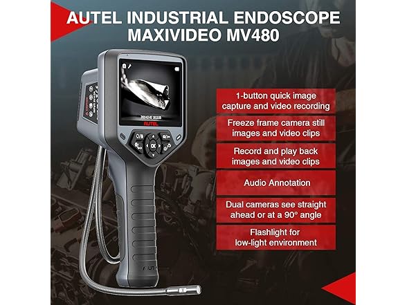 Autel Industrial Endoscope MaxiVideo MV4