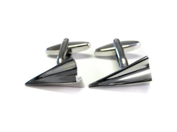 Kiola Paper Airplane Cufflinks
