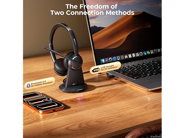 Waxop BT 6.0 Headset USB Dongle 65H