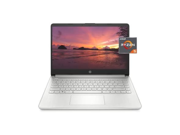 HP 14-fq1025nr 14" 256GB SSD,AMD Ryzen 5 5500U, 4 GHz, 80GB (Open Box)