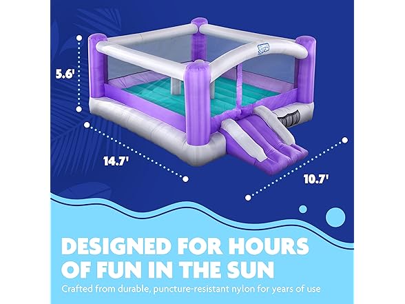 Sunny & Fun Inflatable Bounce House