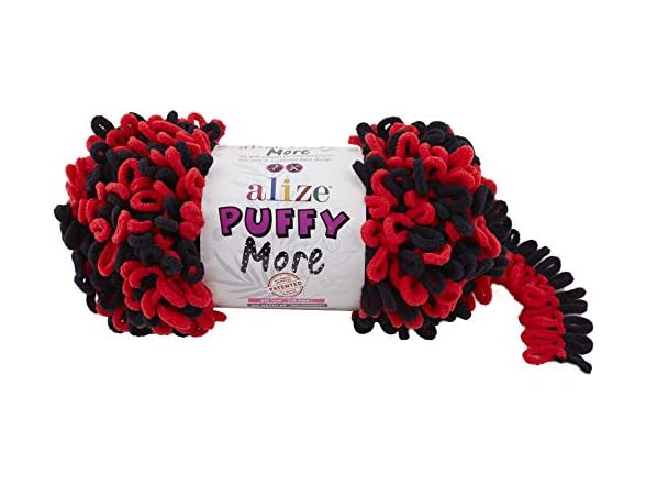 Alize Puffy More ,2 Skeins 10.58 Oz 24 Yds