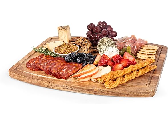 NCAA Alabama Crimson Tide Ovale Acacia Cutting Board