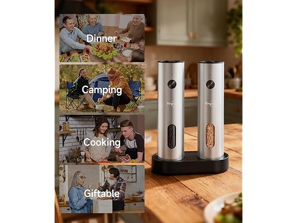 Pepper and Salt Grinder Set