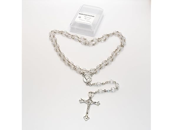 Joyful Clear Crystal Rosary