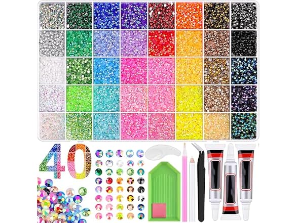 QIZUHIUN Bedazzler Kit with Rhinestones