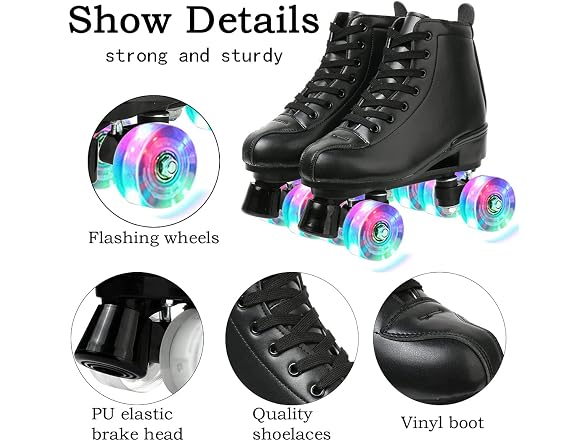 Gets Roller Skates Classic High-top for Adult Roun - Gallery 2
