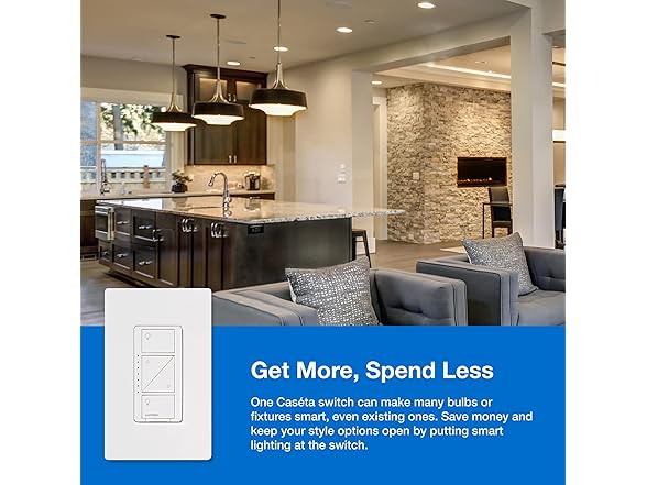 Lutron Caseta Original Smart Dimmer Switch Starter Kit