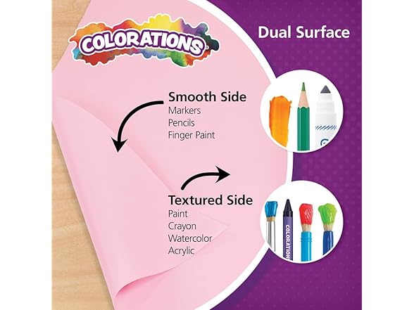 Colorations Arts and Crafts Paper Roll - 36" x 1000'