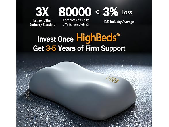 HighBeds Memory Foam Neck Pillow