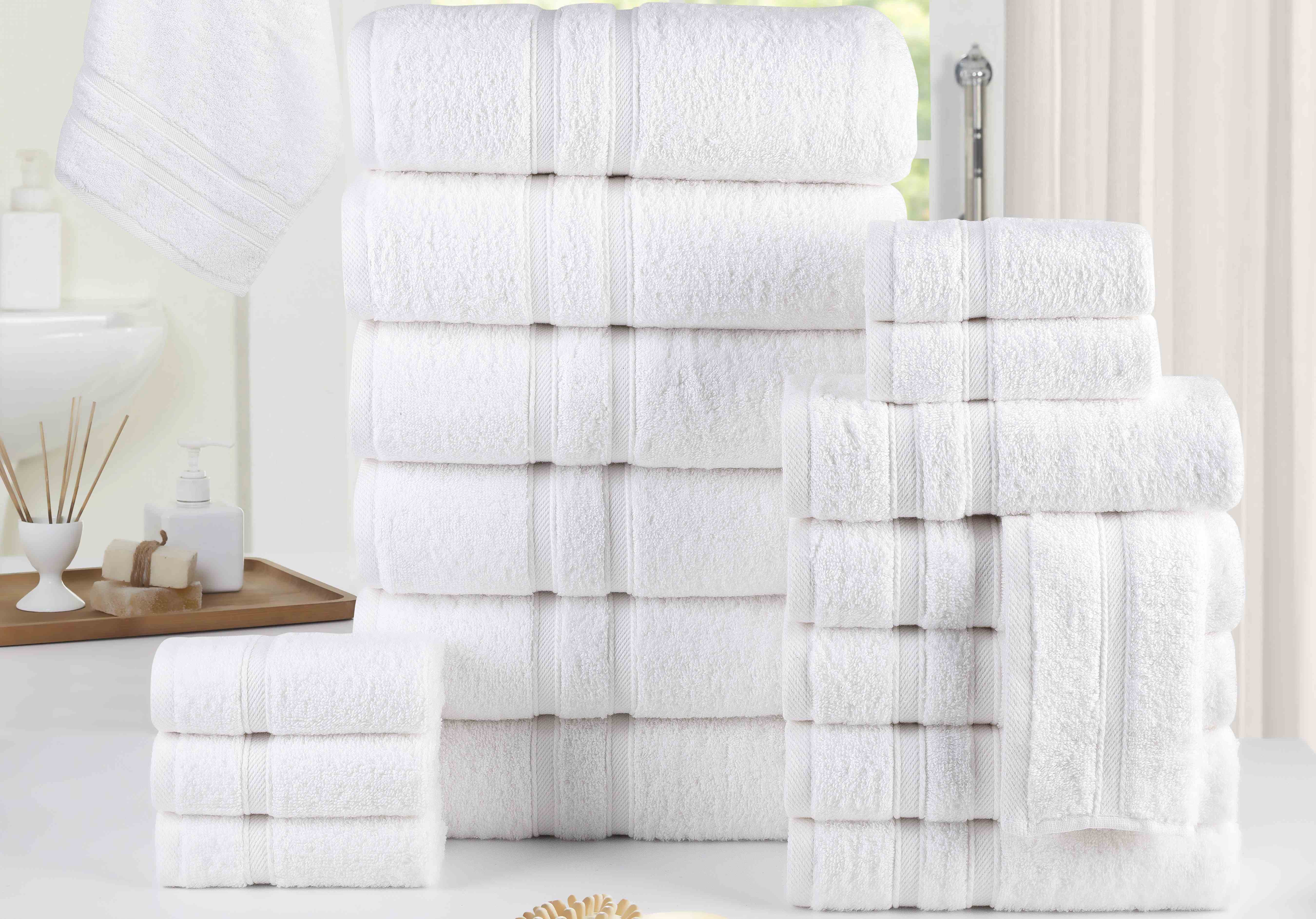 Bibb 18 Piece Egyptian Cotton Towel Set - Gallery 21