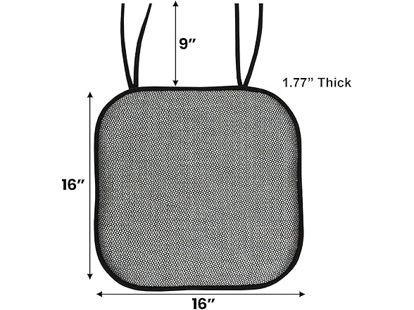Cameron Memory Foam Chair Cushions