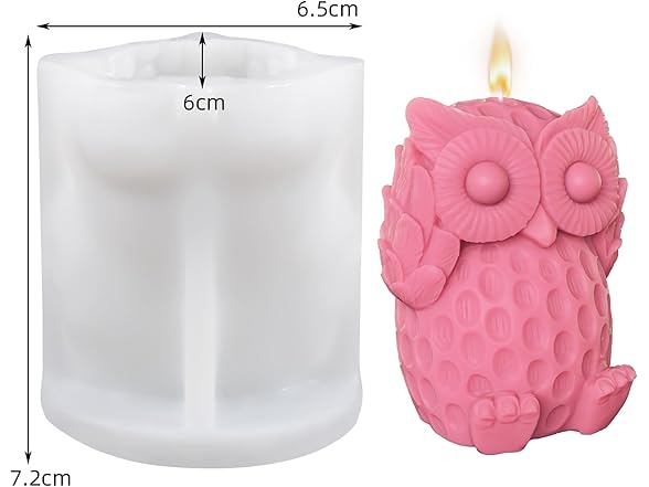 ASAISWO Night Owl Resin Mold