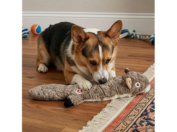 SPOT Skinneeez Extreme Quilted Squirrel- Durable