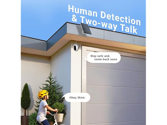 2K Solar Security Cameras Wireless