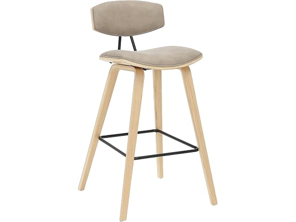Armen Living Fox Bar Height Bar Stool, Set of 3