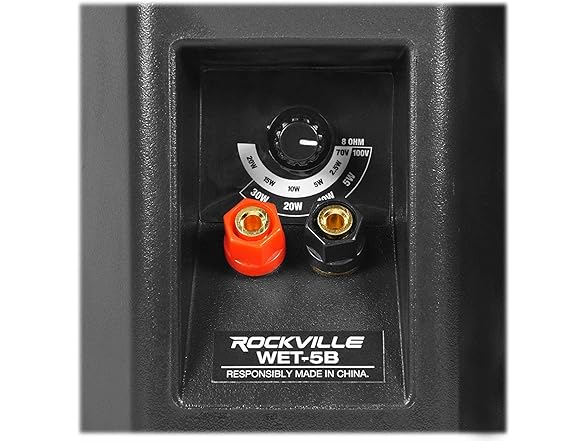 Rockville WET-5B 70V/100V Wall Speaker