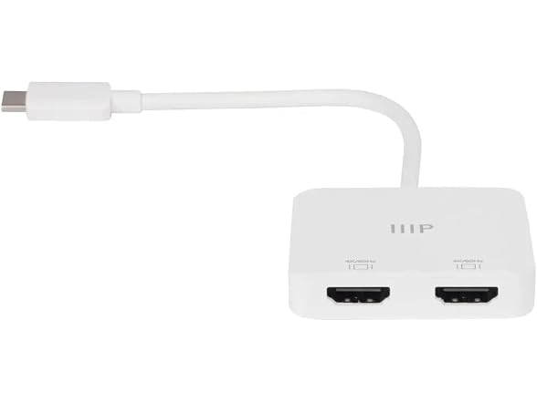 Monoprice USB-C to Dual 4K HDMI Adapter