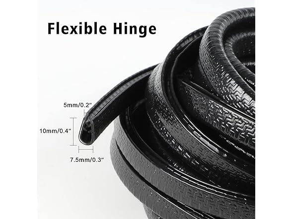 Door Edge Guard 16Ft Rubber U Shape