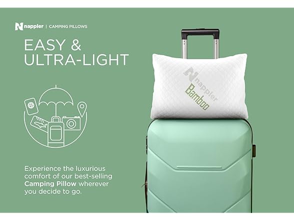 Nappler Small Shredded Memory Foam Pillow