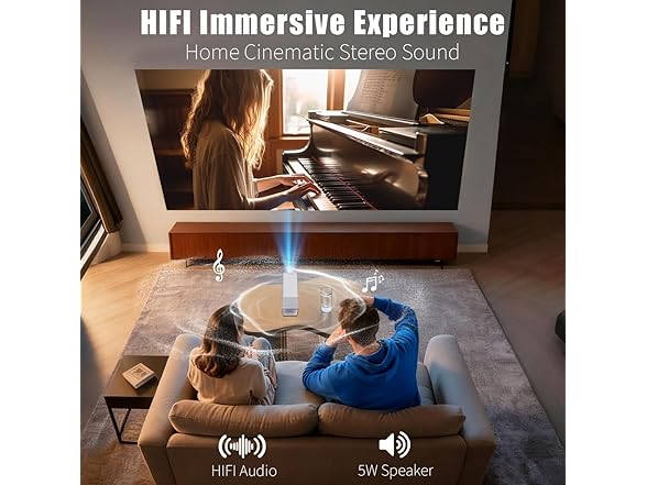 XENPONAD 4K Supported Mini Projector