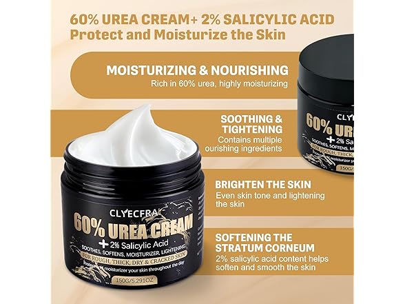 Clyecfra urea cream for feet & hands