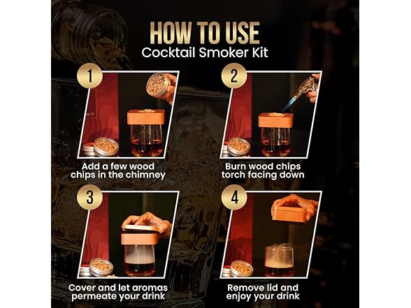 The Ultimate Whiskey Smoker Kit