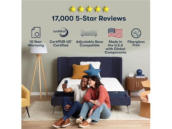 Serta Five Star Tranquility 14" Firm Mattress