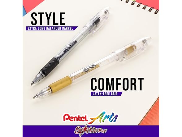 Pentel Sparkle Pop Metallic Gel Pen
