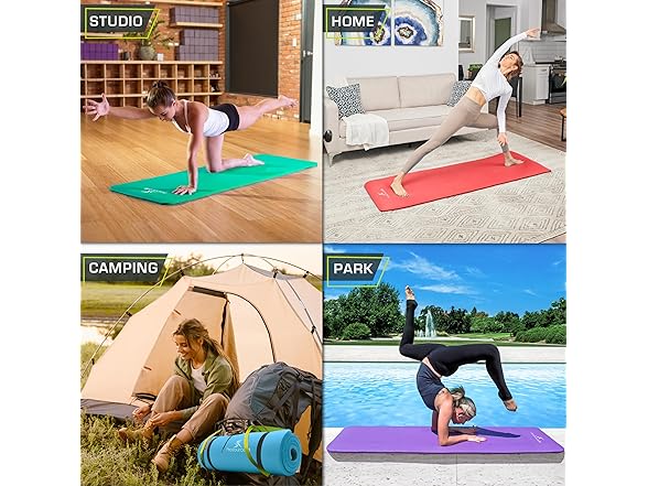 ProsourceFit Extra Thick Yoga and Pilates Mat