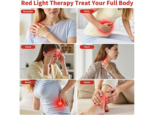 FlaoAito Red Light Therapy Lamp