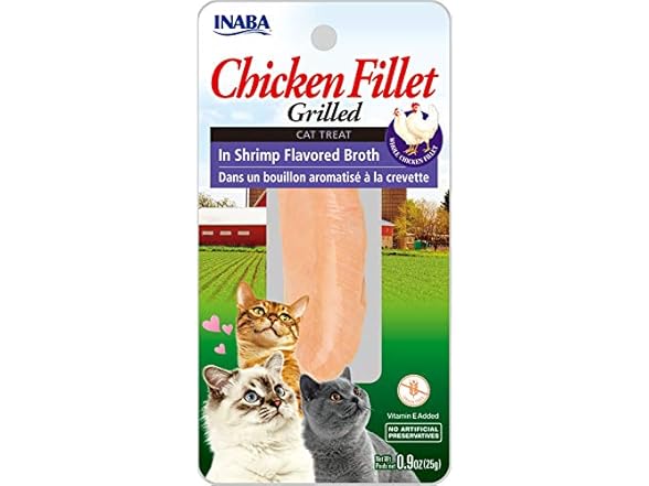 48PK INABA 0.9 oz Grilled Chicken Cat Treat (Your Choice)