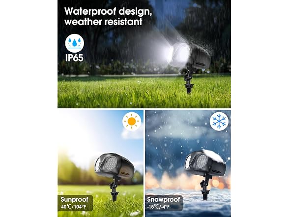Hiketrax Christmas Snowflake Projector