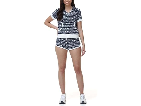 Juicy Couture Logo Stripe S/S Track Jacket