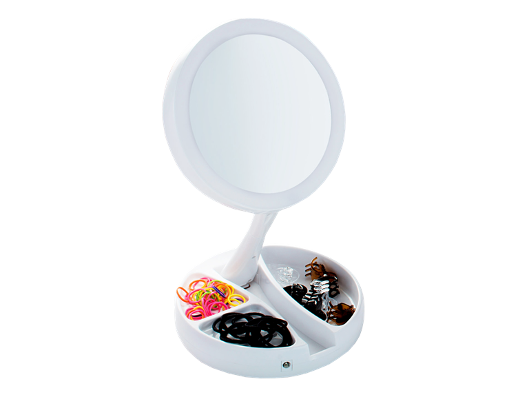 EMSON NB-1713 1-Pack Multi-Pack Double-Sided Vanity Mirror WHITE