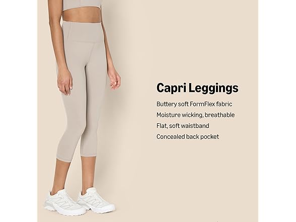Amazon Women's FormFlex Capri Leggings