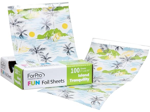 ForPro FUN Island Tranquility 5" Foil Sheets