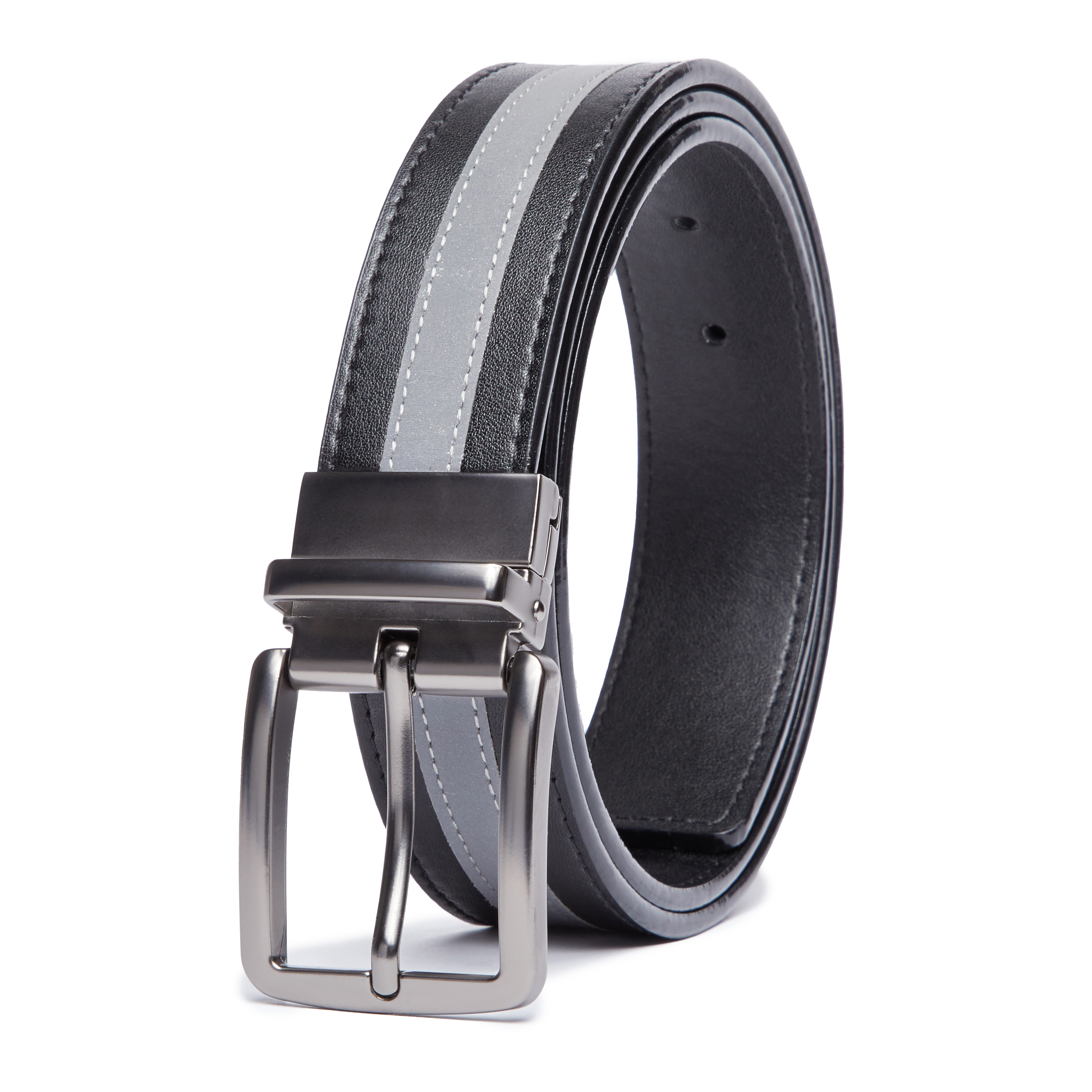 Mens 2in1 Reflective/Black Utility Belt - Gallery 25