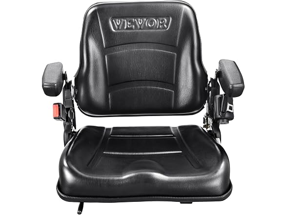 Fold Down Tractor Seat with Adjustable