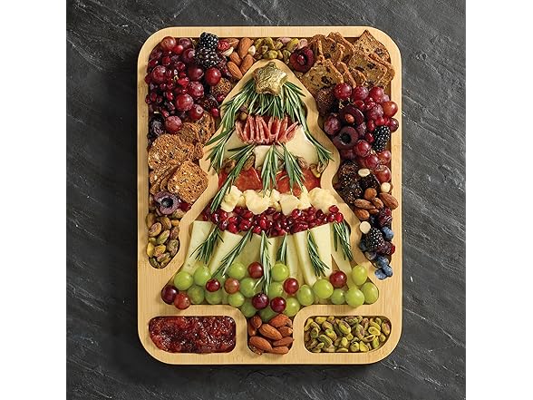 Farberware Tree Build-A-Board with Clear Locking Lid 