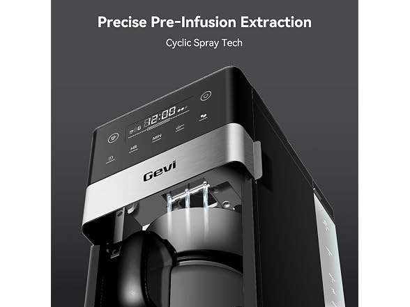 Gevi 10-Cup Grind & Brew Coffee Maker
