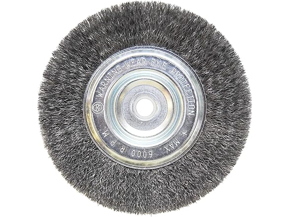 Weiler 6" Wire Wheel Brush, 5 Pack