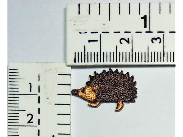 GS912 Set 3 Pcs Mini Small Hedgehog Cartoon Patches
