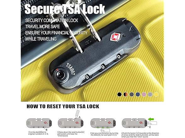 Explorer Hardshell 20% Expandable 3-Piece Luggage Set