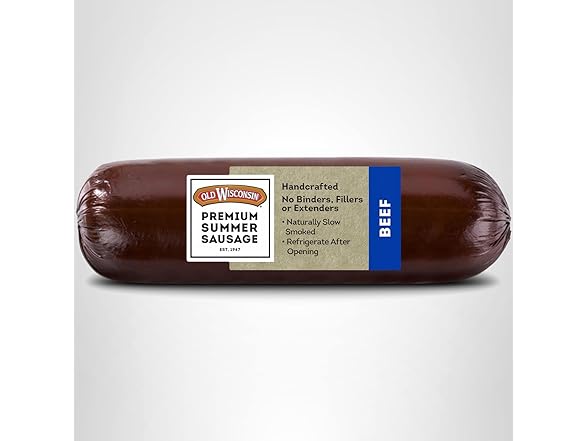 Old Wisconsin Premium Summer Sausage, 100%