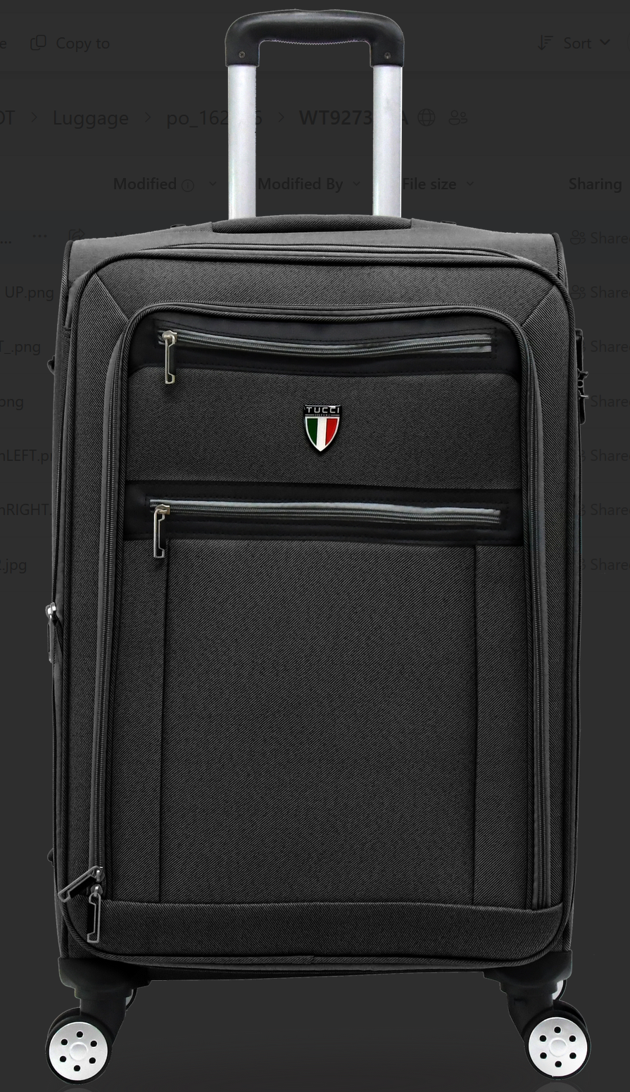 TUCCI Italy TURISTA 3Pc (20", 28", 32") Softside Luggage Set - Gallery 14